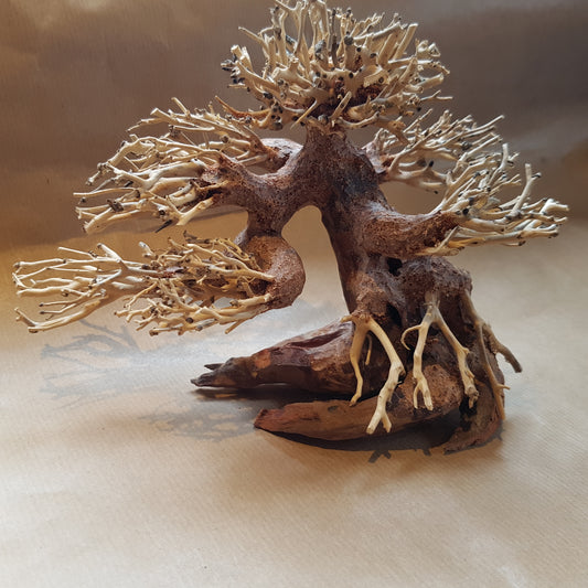 Aquarium wood/resin bonsai tree decoration