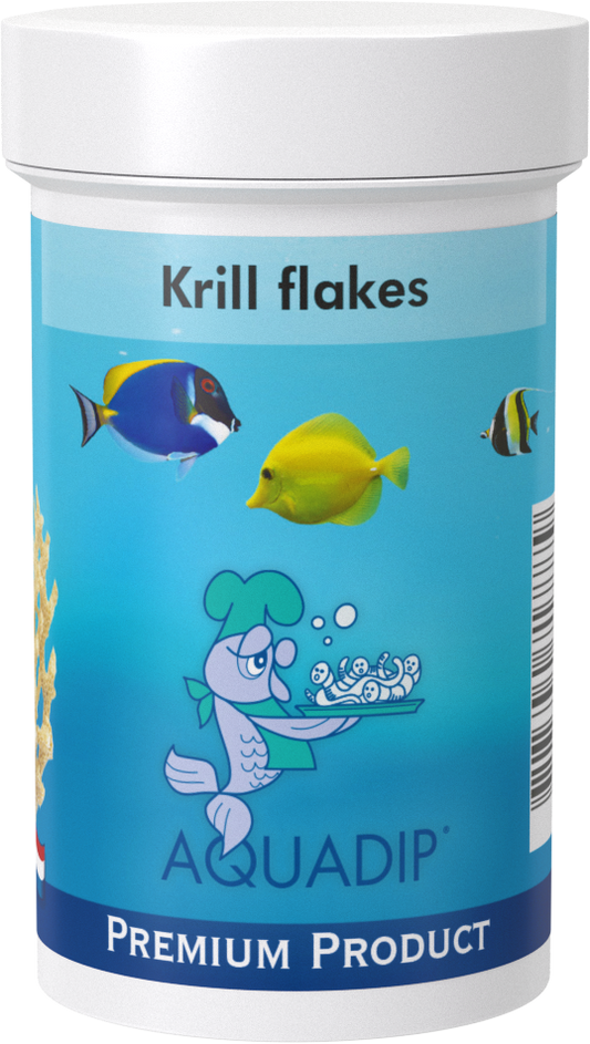 Krill Flake fish food - 100ml (21 grams) pot