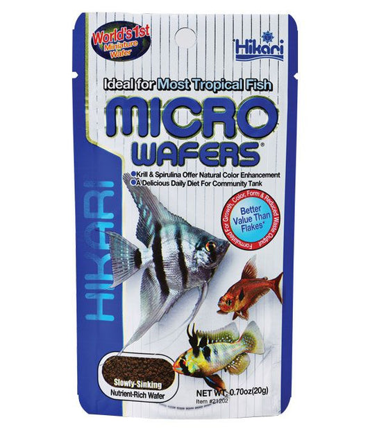 Hikari Micro waffers fish food - 22g - 45g