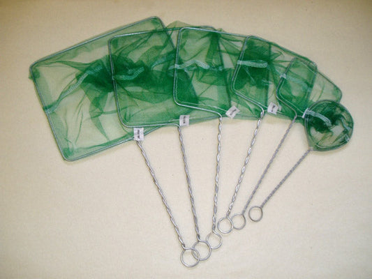 13cm x 15cm - Green Nylon Open mesh Norfine Aquarium net