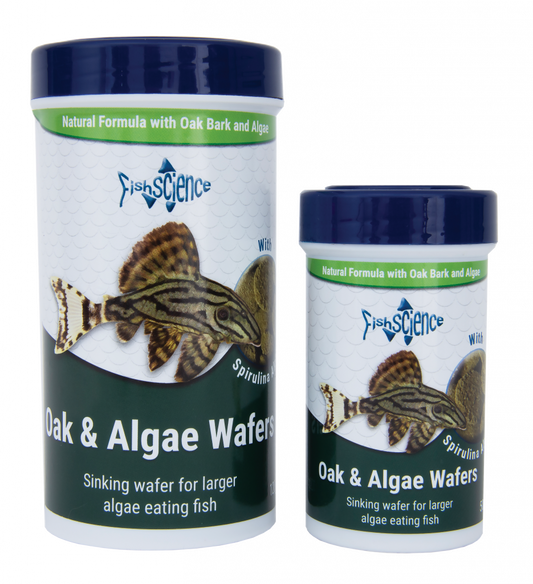 Fish Science Oak & Algae waffers - 50g & 120g